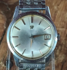 Girard-Perregaux Gyromatic Automatic Watch & NSA STEEL INOX Bracelet Wristwatch