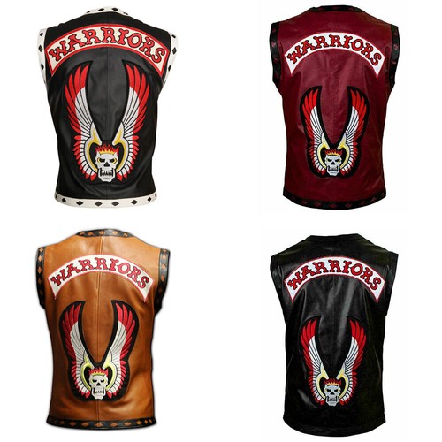 Genuine leather warrior - leather, vest