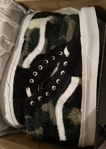 New vans sk8 sherpa camo - vans, hi
