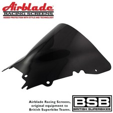 Airblade Race Screen To Fit Yamaha YZF-R6 1998-2002 Dark Smoked Double Bubble