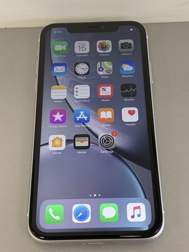Apple iphone 64gb white - xr,