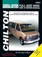 SHOP MANUAL SAVANA EXPRESS VAN