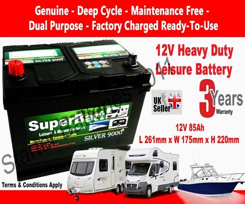 Genuine 12v 85ah superbatt - 12v,