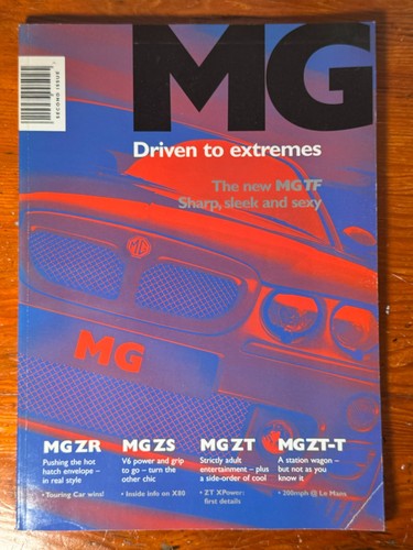 And rover sales brochures - mg,