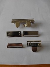 Brooch Medal Mounting/Ribbon Brooches X5 Bar Chrome 