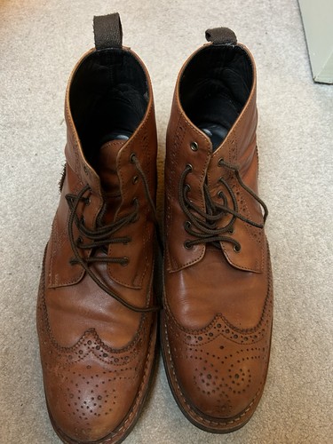 John white leather brogue - white,