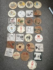 Vintage joblot beer mats - 29,