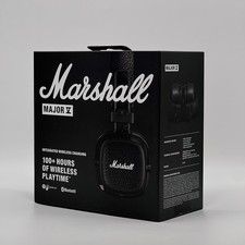Genuine Marshall Major V Bluetooth Headphones | Black | Brand New & Sealed