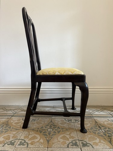 Georgian mahogany queen - a, anne