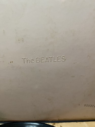 The beatles white album vinyl - the,