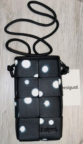 Desigual black splatter bruna - black,
