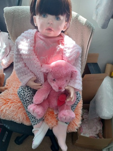 Reborn toddler doll - doll, tibby
