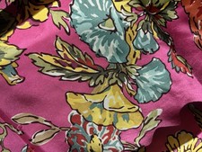 Joules 100% Silk Floral Large Square Scarf