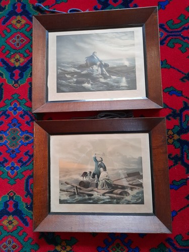 Antique german etchings - german,