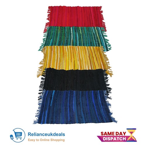 Handmade chindi rag rug 100 - rag,