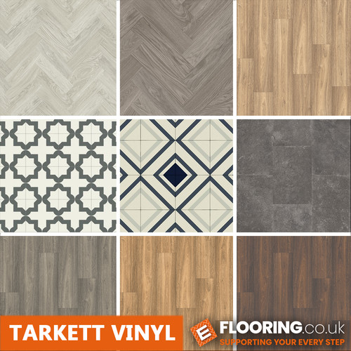 Vinyl flooring roll - roll, wood