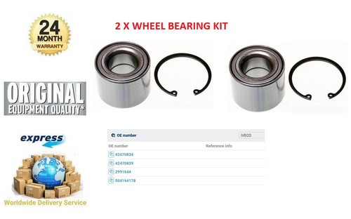 Front wheel bearings for - 2x,