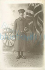 WW1 Army Pay Corps Soldier Studio photo patriotic backdrop