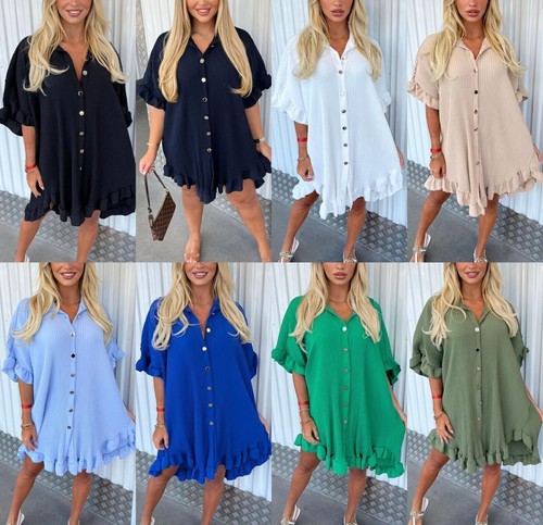 Ladies pleated frill gold - frill,