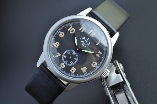 Vintage military watch pilot - military,