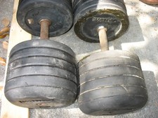 IVANKO RUBBER PLATED DUMBBELLS