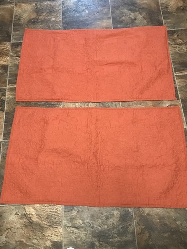 Orange pillow cases - cases, with