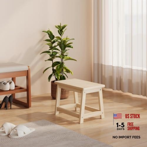 Wooden step stool - stool,, foot