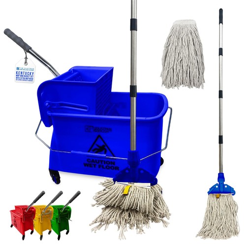Kentucky mop and - mop, bucket