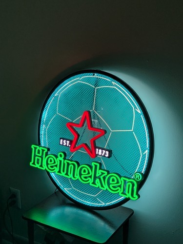 Heineken led neon - heineken, soccer