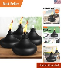 Versatile 4 Pack Metal Outdoor