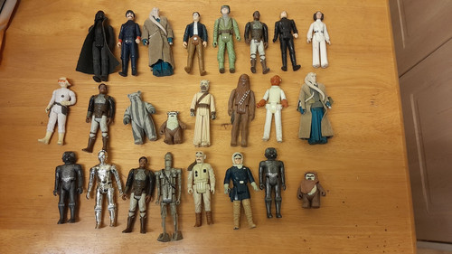 Vintage star wars job lot - star,