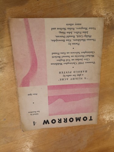 Harold pinter slight - harold,