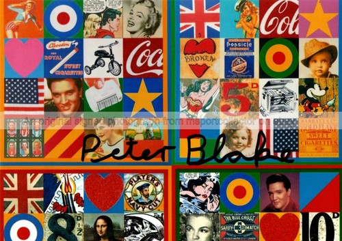Sir peter blake pop artist - peter,