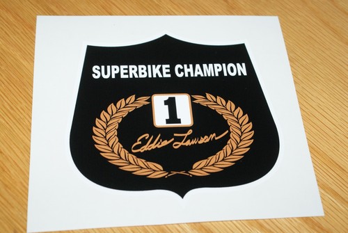 Eddie lawson superbike sticker - lawson,