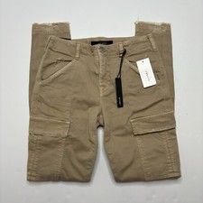 J Brand Womens Houlihan Mid Rise Skinny Cropped Pants Ripped Sandusky NWT Sz 25