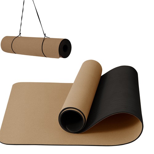 Yoga mat cork - cork, non