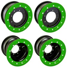 TRX 450 400EX Front Rear Wheels Beadlock 10x5 8x8 Alba Racing BG 32