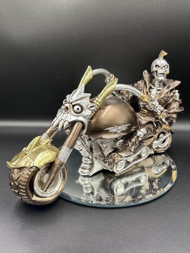 Skeleton biker motorcycle - skeleton,