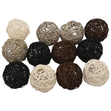 12-Pack  Rattan Balls -