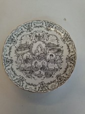 Scarce 1897 Queen Victoria Plate commemorating her 60 Year Reign (F