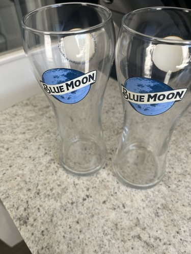 Pair blue moon clear - of,