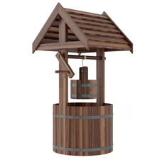 Wishing Well for Outside, Wood