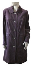 Purple Velvet Boden Coat Size 16