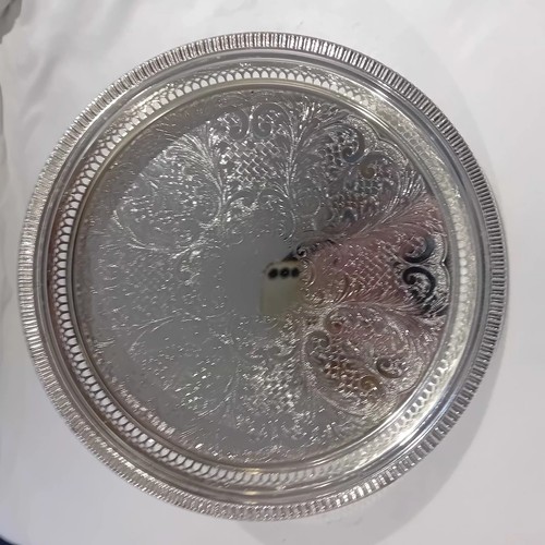 Vintage silver plated serving - vintage,