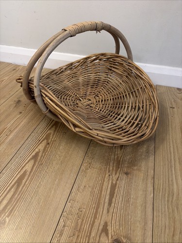 Vintage wicker woven gathering - vintage,