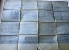 MARSHALL INTEGRAL LUTON VAN Blue Line Engineering Drawing 1971 Ford D500 Chassis