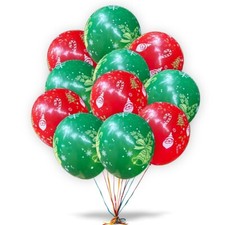 Merry Christmas Balloons 12''