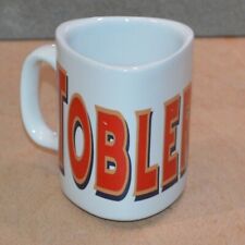 Vintage Toblerone Mug Chocolate Triangle Shaped Mug Novelty Retro Collectable