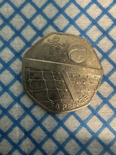 Olympic 50p Coin Tennis -