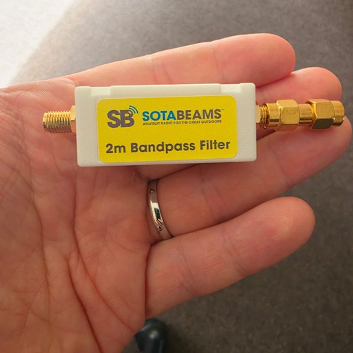 Sotabeams bandpass filter - sotabeams, 2m